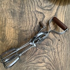 Vintage Prestige Rotary Manual Hand Whisk Egg Beater Kitchenalia