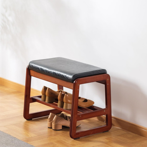 Solid wood shoe - shoe, bench