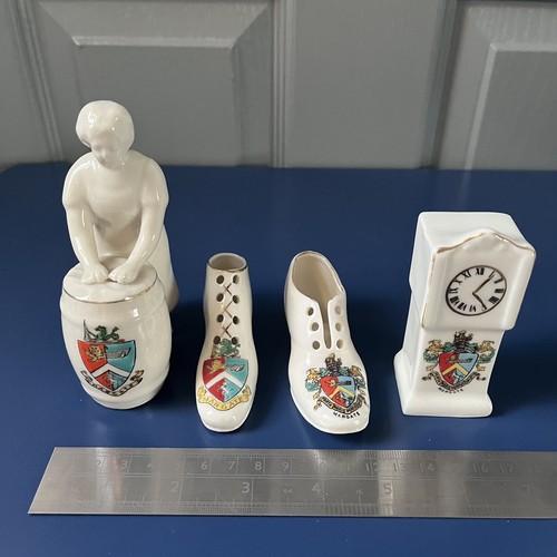Margate crested china - china, job