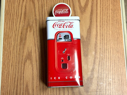 Coke bank coca cola tin - coke,