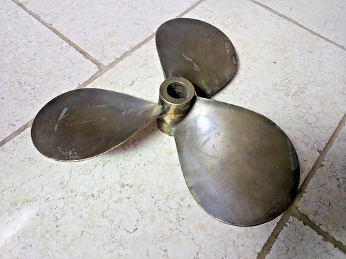 17x10 bronze boat propeller - bronze,