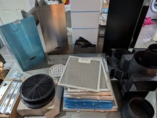 Job lot cooker hood spare parts filters, chimneys Stoves, Belling and Britainnia