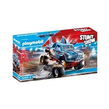 Playmobil 70550 Stunt Show Shark Monster Truck Buildable Playset - NEW