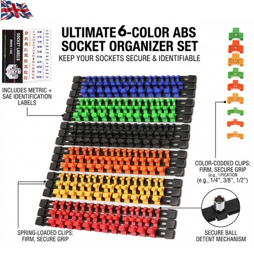 Socket rail storage holder - socket,