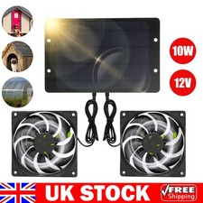 12V 10W Solar Powered Fan