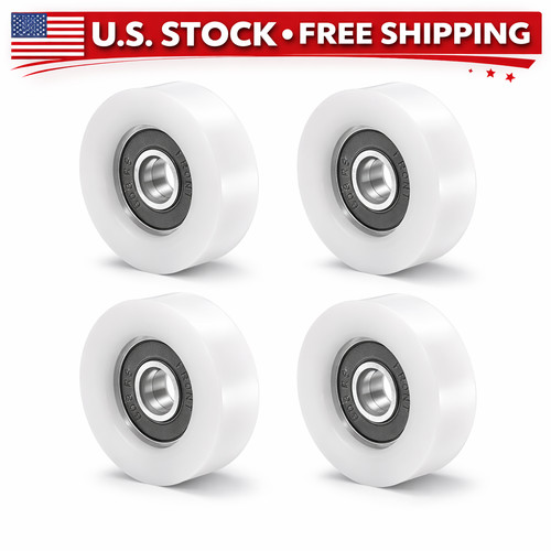 4pcs 608rs nylon guide roller - 608rs,