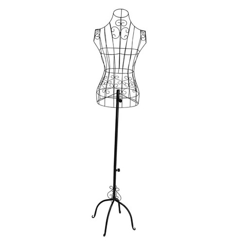 Torso body female black - body,