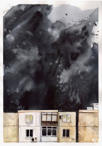 Original watercolor painting - original,