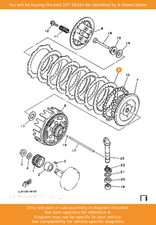 YAMAHA Plate, Clutch 1