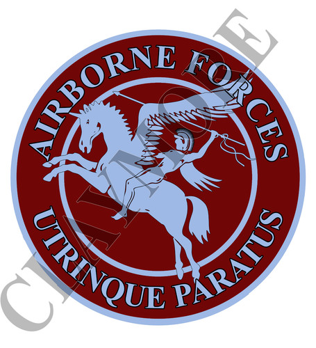 Parachute regiment paras - parachute,