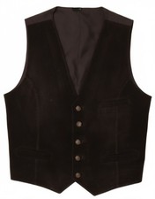 Vintage Mens Suede Waistcoat
