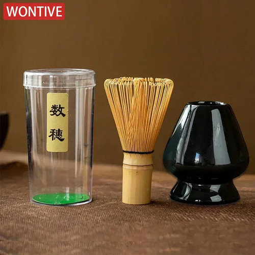 Matcha tea set - matcha, tray