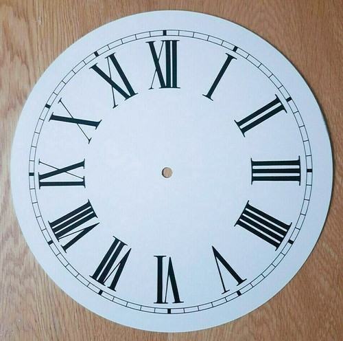 New inch clock dial face - inch,