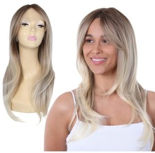 Lace Front Blonde Long Wavy