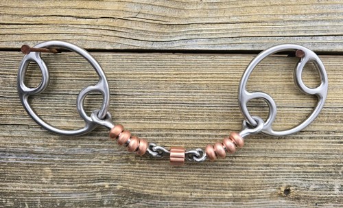 Locked ring with copper - with,