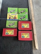 Meccano Vintage 1960s jobslot Set x 3  boxes Rare with Instructions