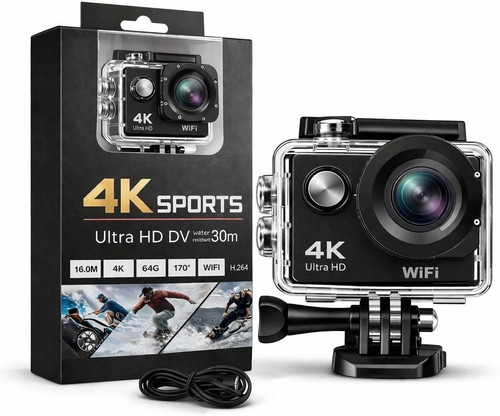 Ultra action camera 20mp - hd, 4k
