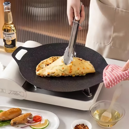 Non stick round griddle - round, grill