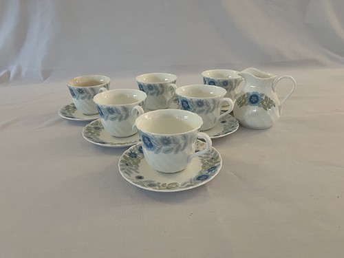 Wedgwood clementine tea cups - clementine,