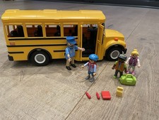 Playmobil 5940 School Bus with Figures and Functional Lights
