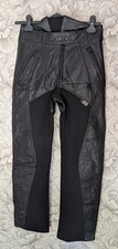 Motorcycle Leather trousers Black Richa Size 14s UK Used