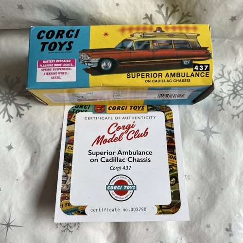 Corgi toys model club 437 - model,
