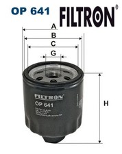 OIL FILTER OP 641 FILTRON I