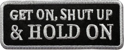 Biker patch iron sew jacket - patch,