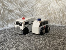 2 x Thomas And Friends Wooden Railway Sodor Ambulance (2003) Gullane