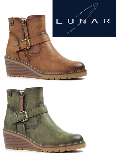Lunar cruz ladies wedge ankle - lunar,