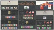1992 - 1996 Machin & Regional Presentation Packs 27 to 36. Each sold separately.