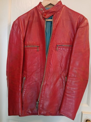 Café racer leather biker - café,