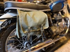 Ex Army New Unused Stock Motorcycle Luggage Canvas Pannier Bag
