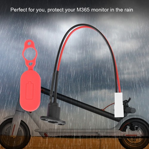Electric scooter charger port - electric,