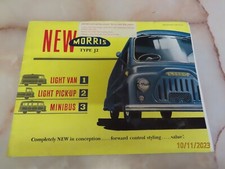 NEW MORRIS TYPE J2 Light Van