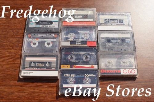 Audio cassette tapes - 10,