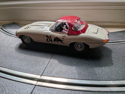 Scalextric c4232 jaguar - jaguar, e-type