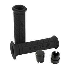 MOTORCYCLE GRIPS BLACK FOR