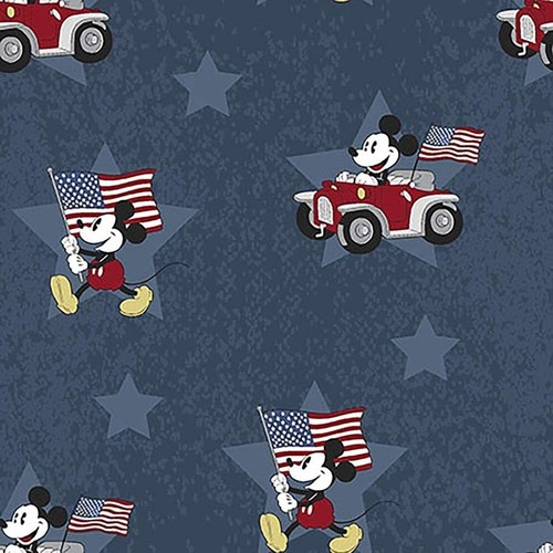 Patriotic fabric disney - fabric,