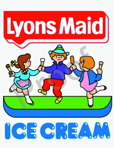 Lyons maid ice cream s1181 - maid, #s1181