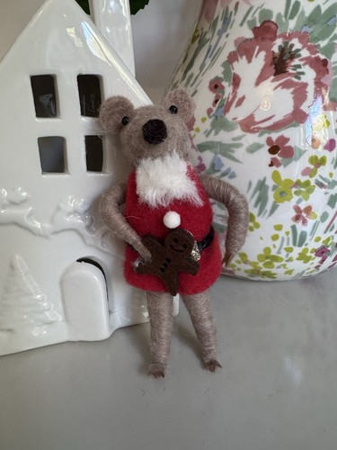 Christmas mouse santa dress - mouse,