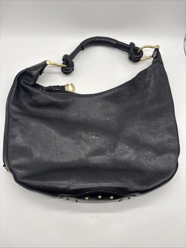 Chesneau black pebbled leather - black,
