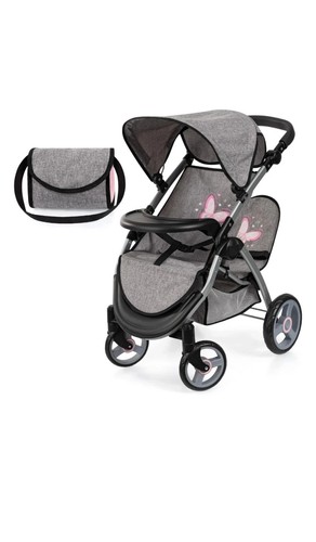Doll pram twin bayer design - doll,