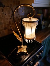 side lamp vintage style gold
