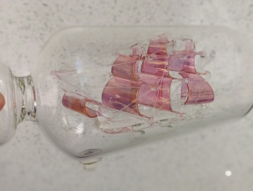 Ship bottle clipper - ship, in