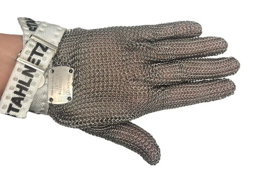 Stahlnetz chainmail glove - chainmail, with