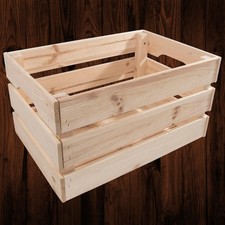 Large Wooden Crate / 46x31x25