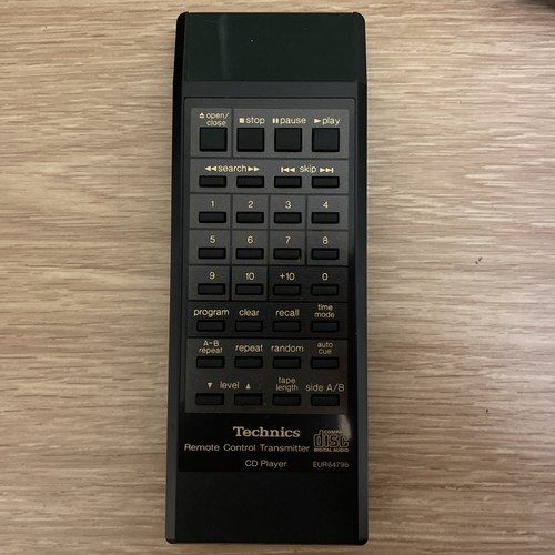 Technics eur64796 remote - technics,