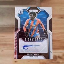 Eberechi Eze Auto - Palace/Arsenal/England - 2021-22 Panini Prizm Premier League