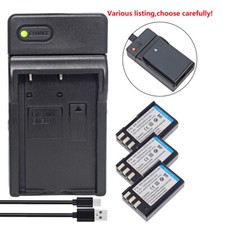 EN-EL9 EN-EL9a MH-23 Battery or Charger for Nikon D40 D40X D60 D3000 D5000 SLR